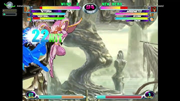 MvC2: AnimatedNick - Storm Dual Infinite (Trijump + FS) 75% Combo .:7.5.25:.