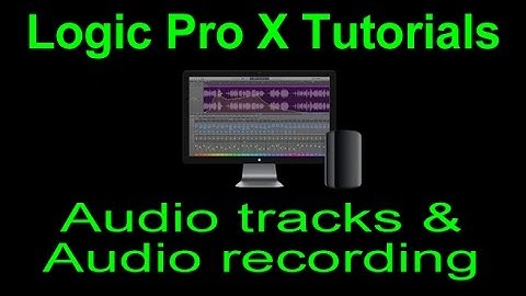 Logic Pro X tutorial: Audio tracks & Audio recording 12 (Take Folders & Quick-Swipe Comping)
