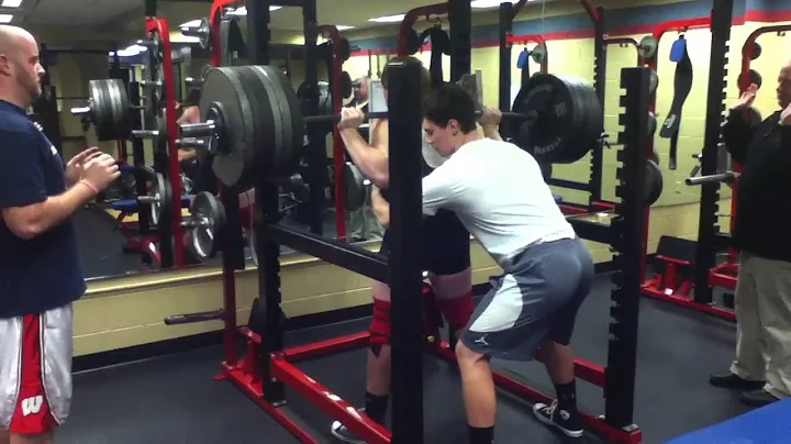 DJ Spurling 600lb Back Squat