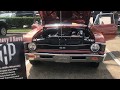 Chevy Nova muscle car engine | Houston Cars Show 2017