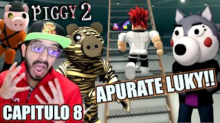 ATRAPADO EN EL BARCO DE PIGGY | Roblox Piggy 2 Capitulo 8 | Juegos Roblox Luky en Español