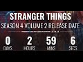 Stranger Things Season 4 Vol 2 Countdown