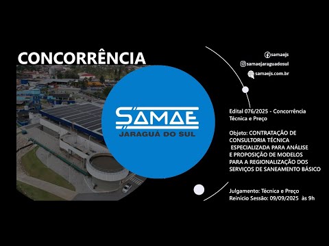 Edital 076/2025 - Concorrência Técnica e Preço Edital 076/2025 - Concorrência Técnica e Preço
