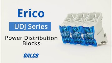 Erico UDJ Series Power Distribution Blocks