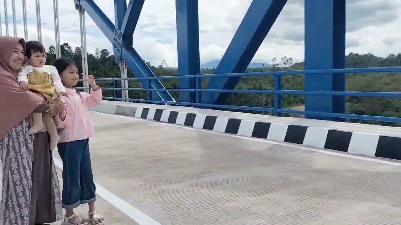 JAMBATAN KELOK SAGO || KERINCI || JALAN SORE