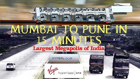 Mumbai to Pune in 15 minutes by Virgin Hyperloop one | Elon Musk | Make in India