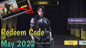 May 2022 Codm Redeem Code | New Redeem Code Codm | Today Redeem Code Codm | Codm Codes 2022