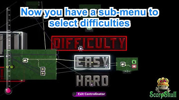 LBP2 Tutorial: Advanced Menu