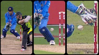 MS Dhoni freak stumping. Did he mean it? | From the Vault