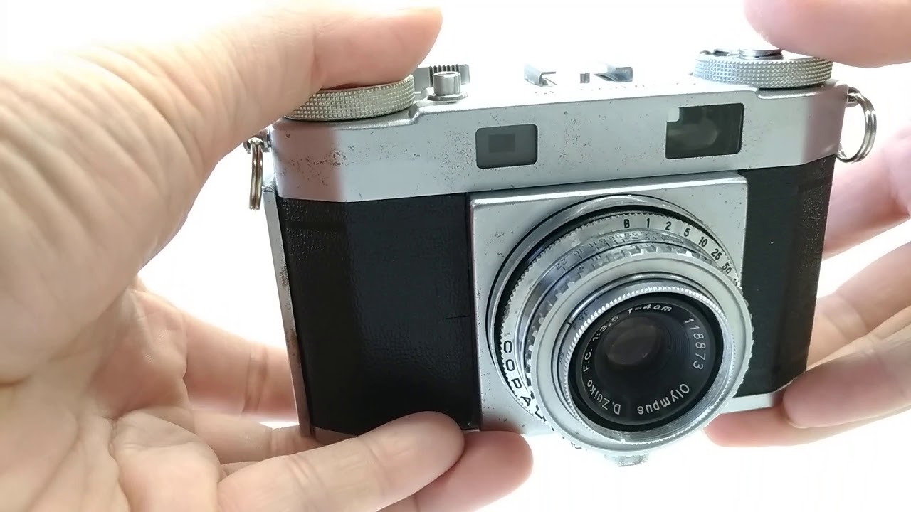 Olympus 35 Rangefinder Film Camera with D.Zuiko F.C. 40mm F3.5
