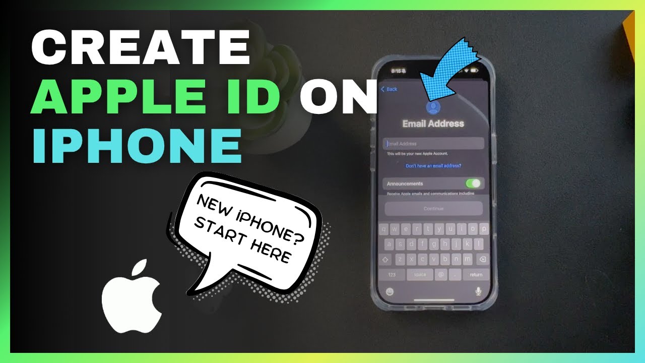 How to Create a New Apple ID on iPhone - YouTube