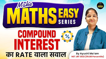 UGC NET Paper-1 Maths Preparation | Compound Interest PYQs | UGC NET Dec 2023 | Commerce Spotlight
