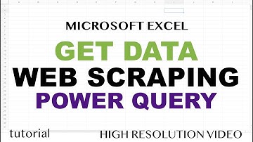 Excel Power Query Web Scraping, Custom Functions & Parameters - Part 3