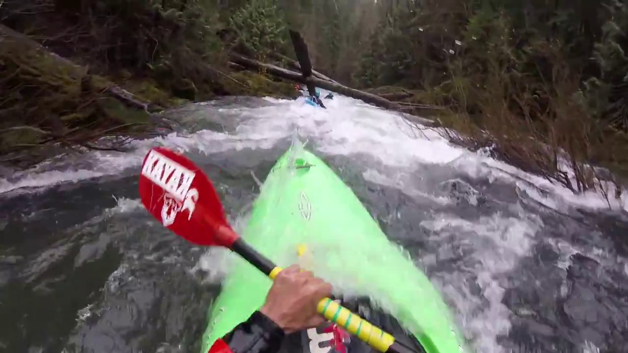 Kayak Blue River Oregon ( first time down) YouTube