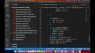 35. Javascript object