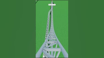 Top Thrill 2 in TPT2! (Cedar Point)  #rollercoaster  #recreation  #roblox  #tpt2