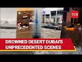 Dubai floods luxury malls flooded water enters chanel fendi airports roads all drowned