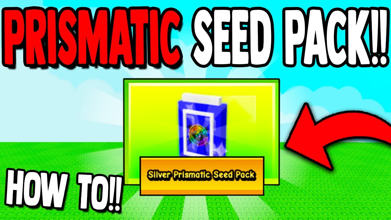 How to get PRISMATIC SEED PACK!! | Grow a Garden ROBLOX - YouTube