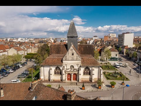 Route du vitrail : église Sainte-Savine de Sainte-Savine (Aube)