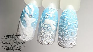 САМЫЕ ПРОСТЫЕ Зимние Дизайны!!! САМЫЕ ПРОСТЫЕ Зимние Дизайны!!!