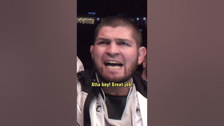 It's gotta feel good having Khabib as a corner coach!! 💯 #ufc302
