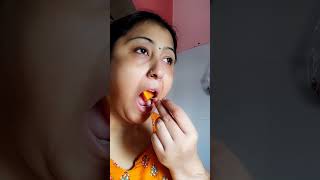 fruit cutting se milti h postive energy|| papaya cutting cookingshorts @happymind1418