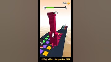 Satisfying 🙄 Stack Color Gameplay Android / ios #shorts