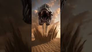 Worm × Lamprey x Python - Al Fantasy Hybrid Fusion.52Three creatures merge into one colossal Dune-i