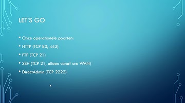 IPtables basis Firewall configureren