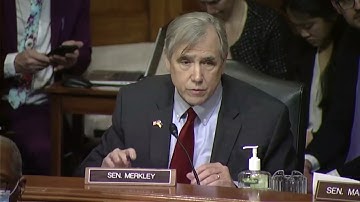 Senator Jeff Merkley Grills Norfolk Southern CEO over Safety Concerns at Senate Hearing