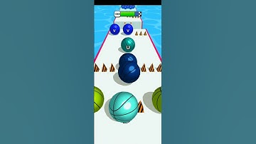 🔠 A-Z Run - 2048 ABC Runner Level-1368 | Max Level | ASMR Puzzle Ball Runner #shorts