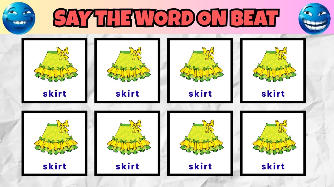Ultimate Say The Word On Beat Challenge | Test Your Rhythm & Timing ...