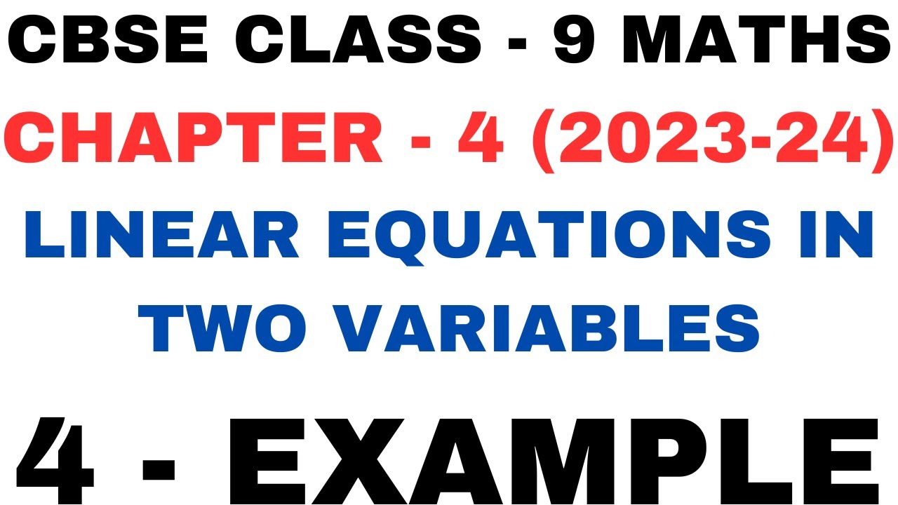 4 Example l Chapter 4 Linear Equations in Two Variableslexample2 ...