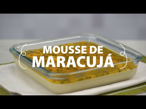 Mousse de Maracujá