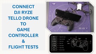 Connect A Game Controller To Dji Ryze Tello Drone & Flighttest