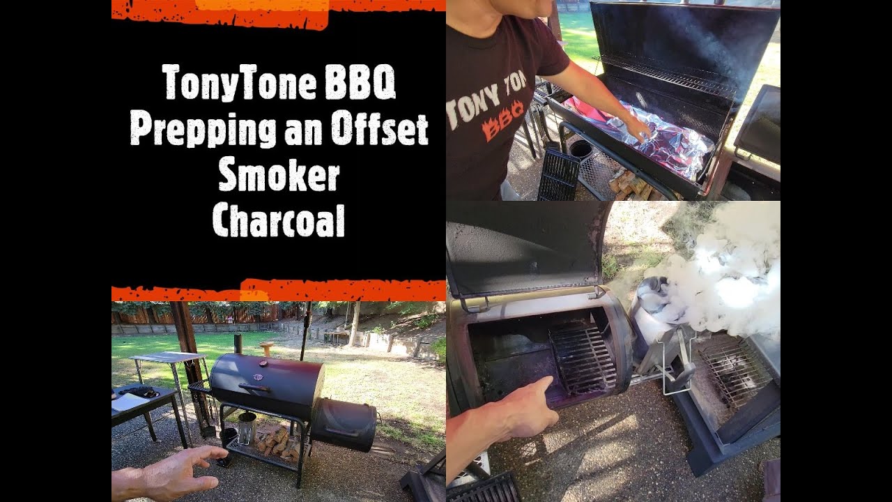 Prepping an Offset Smoker - Charcoal