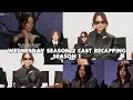 Jenna Ortega Recaps the Wednesday Season 1 with the Cast & More