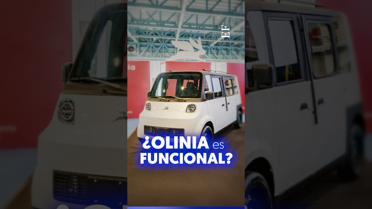 Razón por la que OLINIA, el carro de la 4T, alcanza 50 km/h