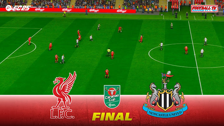 Liverpool vs Newcastle United - EFL Carabao Cup 2025 Final | Full Match | FC 25 Gameplay PC