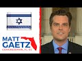 Gaetz: Trump is the Most Pro-Israel POTUS in American History