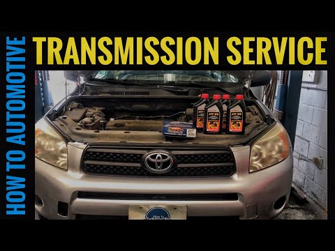 How to Change the Transmission Fluid and Filter on a 2005-2012 Toyota RAV4