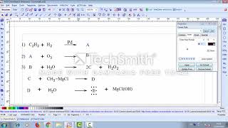 كيفية الكتابة على برنامج chemsk