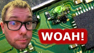 Nintendo Switch PCB Trace Repair