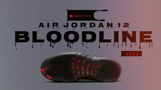 BLOODLINE 2025 Air Jordan 12 OFFICIAL LOOK AND PRICE