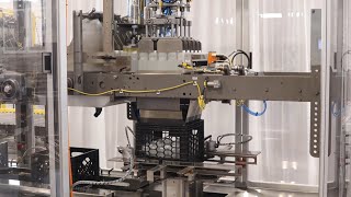 Hamrick Packaging Systems - 600D-S Drop Packer with Soft-Set Option for Two-Layer Packing