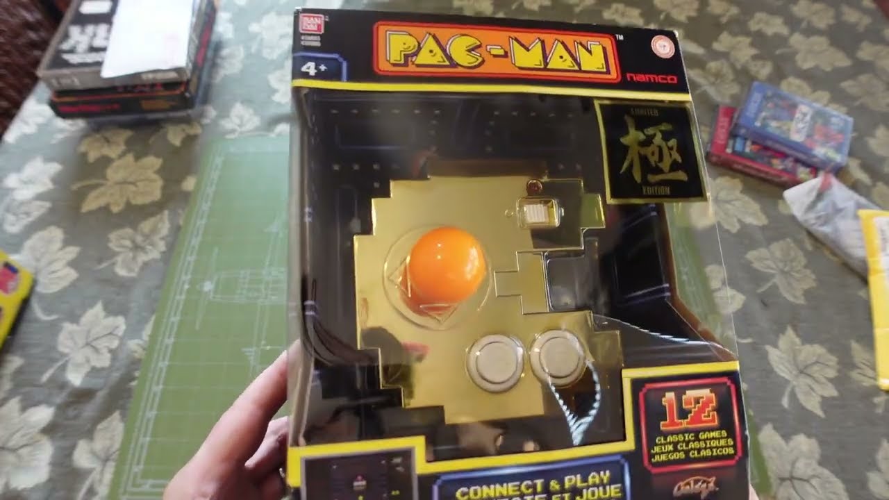 Обзор Pac-Man Plug and Play Gold Edition | Игрушка Pac-Man