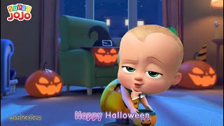 Super Jojo Halloween Song Parody feat. cute BOSS BABY in Halloween Costume