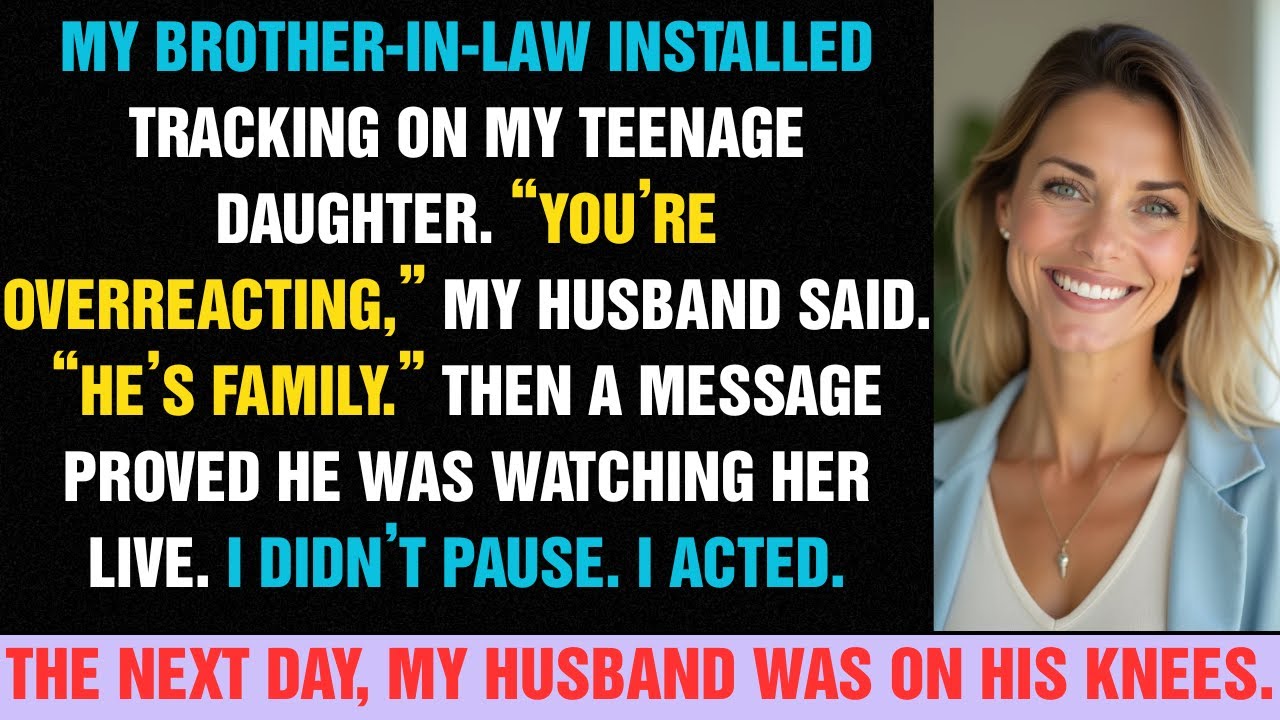 My Brother-in-Law Secretly Placed Tracking on My Teen Daughter…