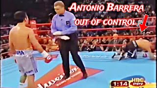 Marco Antonio Barrera out of control vs Erik Morales fight 2 fullfight Highlights