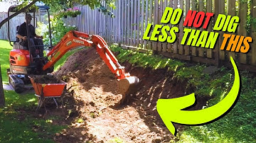 How Deep to Dig for a Retaining Wall